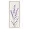 Contemporary Home Living Framed Lavender Bouquet Rectangular Wall Art - Purple and Green - 32" x 12.25"